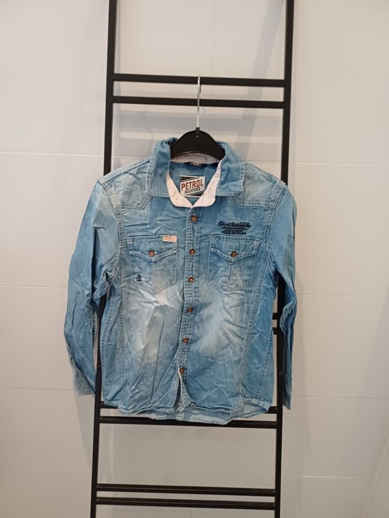 Blouse van Petrol Industries, maat 140, Kinderen en Baby's, Kinderkleding | Maat 140, Gebruikt, Petrol Industries, Overhemd of Blouse