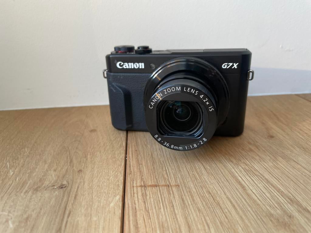 Canon G7X mark II, Audio, Tv en Foto, Fotocamera's Digitaal, 20 Megapixel, Canon, Compact, Ophalen of Verzenden