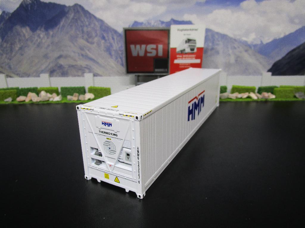 Wsi 04-2234 Premium Line , 40FT Reefer Container HMM, Ophalen, Nieuw, Bus of Vrachtwagen, Wsi