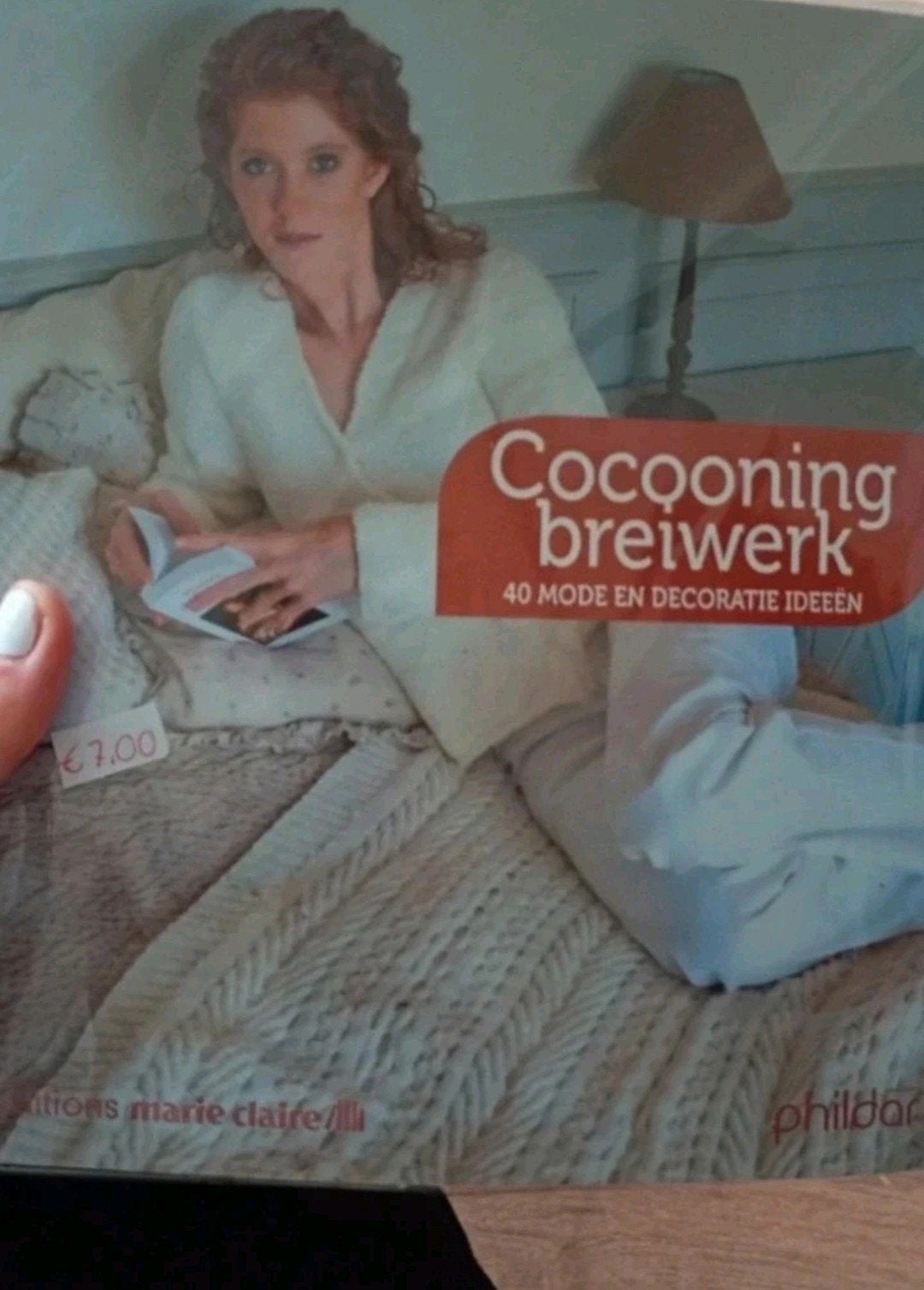 Cocooning breiwerk 40 mode en decoratie ideeën phildar, Ophalen of Verzenden, Nieuw, Breien of Haken, Patroon of Boek