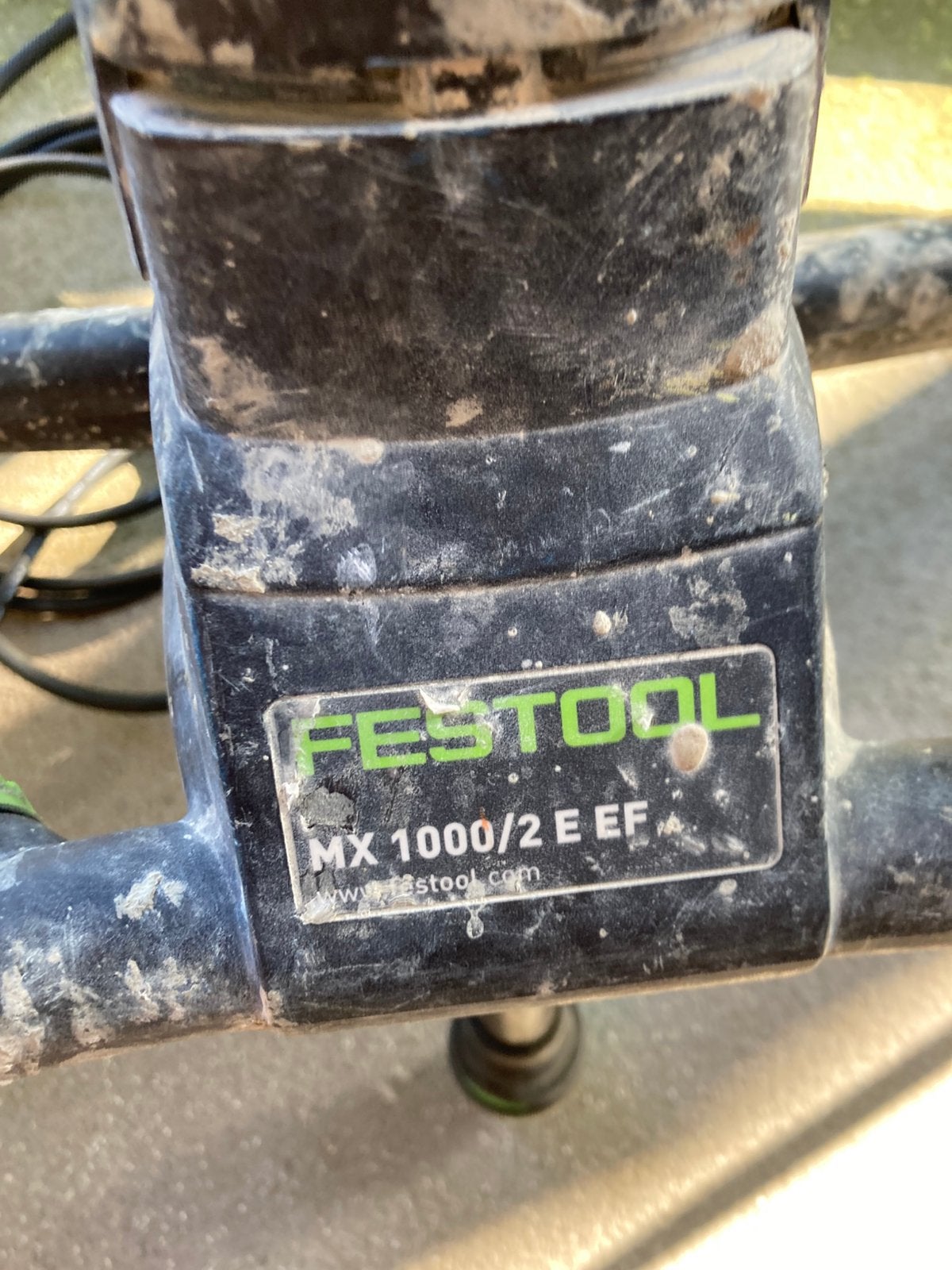 Festool MX 1000/2 E EF Mengmachine / mengmixer voor bv stuc, Ophalen of Verzenden, Gebruikt