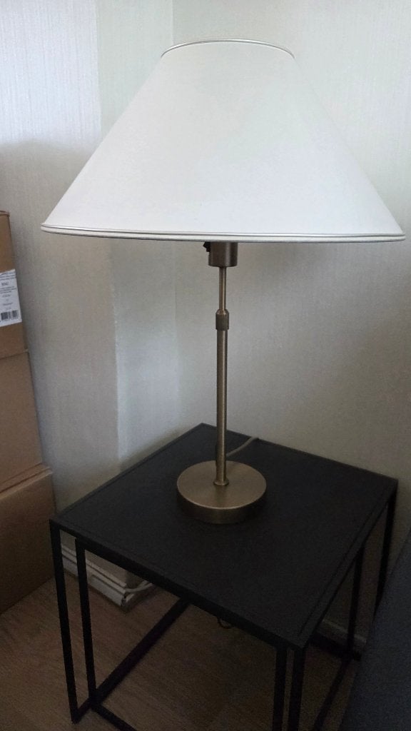 lamp, Huis en Inrichting, Ophalen, 60 cm, Wit, Zo goed als nieuw