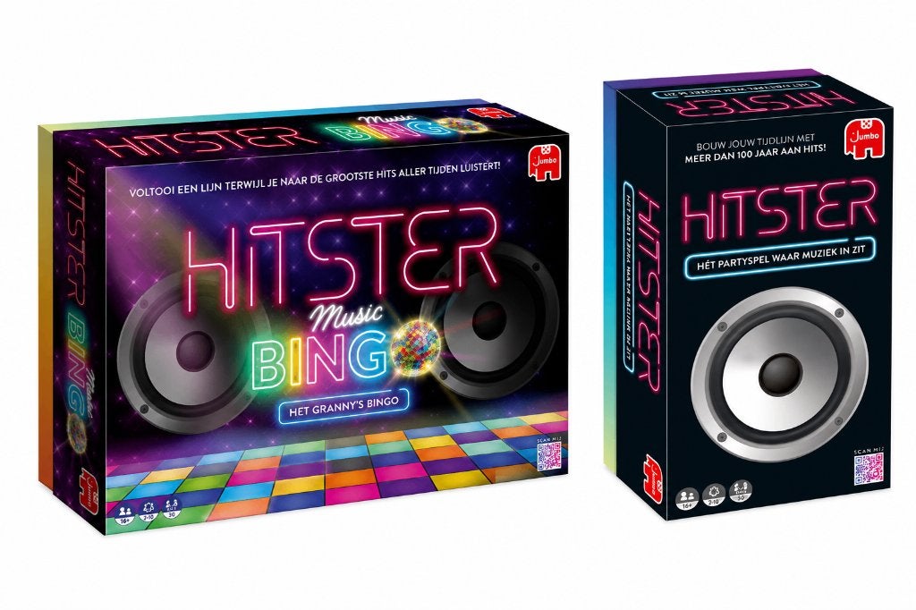 Hitster Bingo incl Hitster Original | Ophalen mogelijk, Jumbo, Jumbo, Ophalen of Verzenden, Vijf spelers of meer