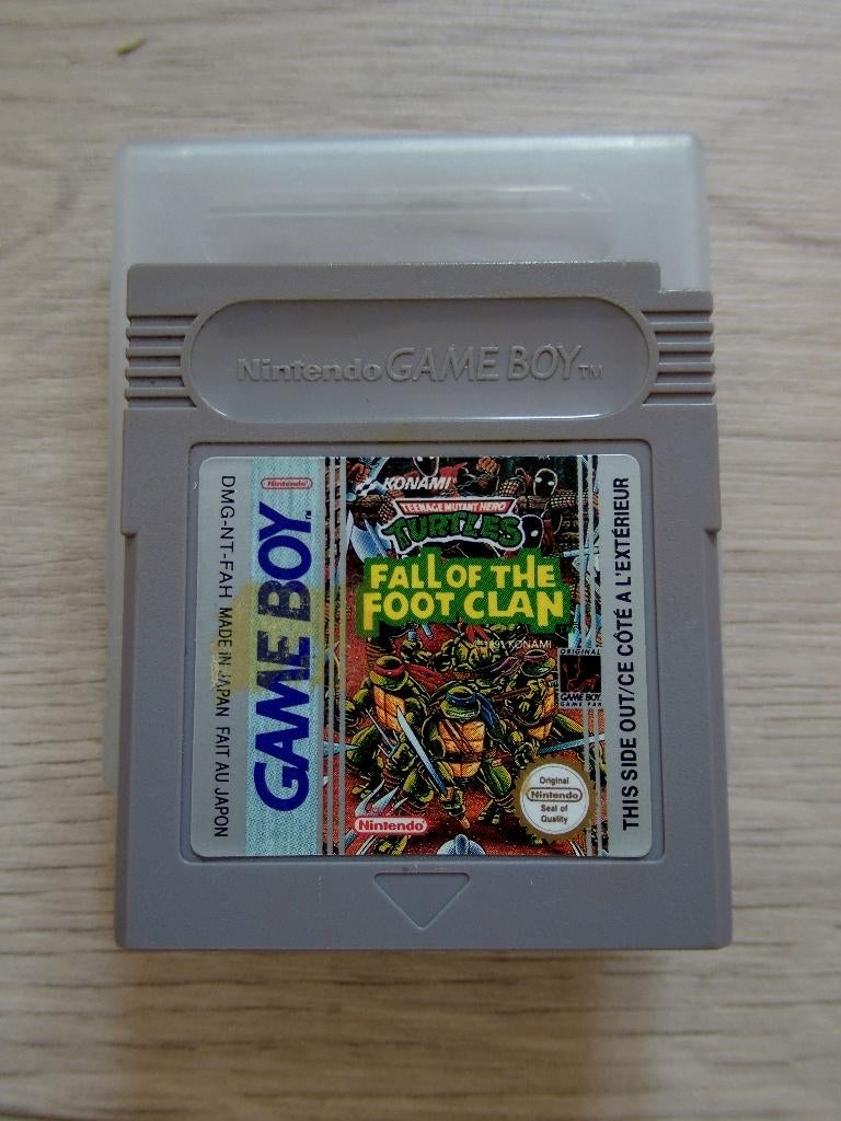 Game Boy Teenage Mutant Ninja Turtles: Fall of the Foot Clan, Avontuur en Actie, Gebruikt, Verzenden, 1 speler