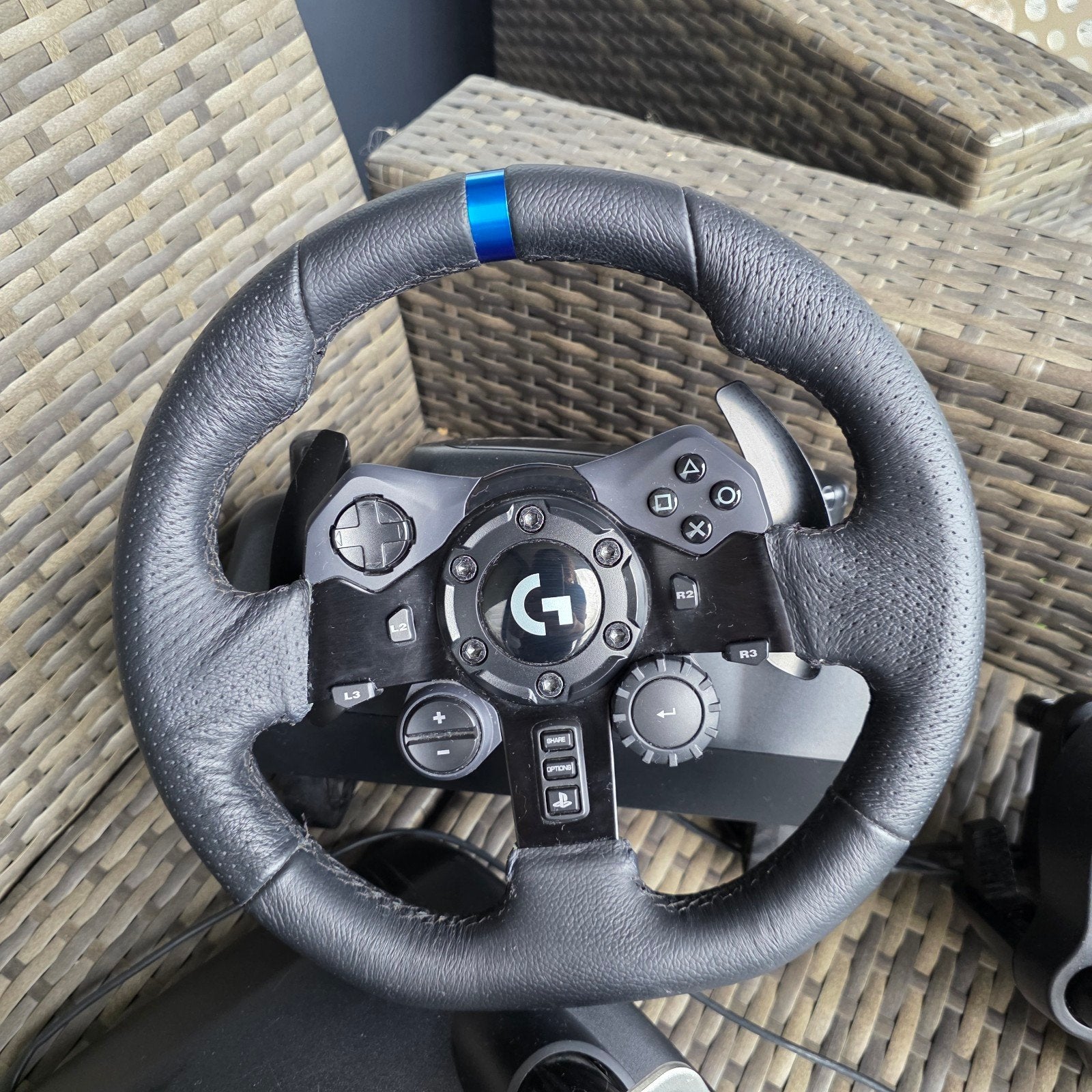 Logitech G29 racestuur met pedalen en shifter, Spelcomputers en Games, Racestuur, Force feedback, Ophalen of Verzenden, Zo goed als nieuw