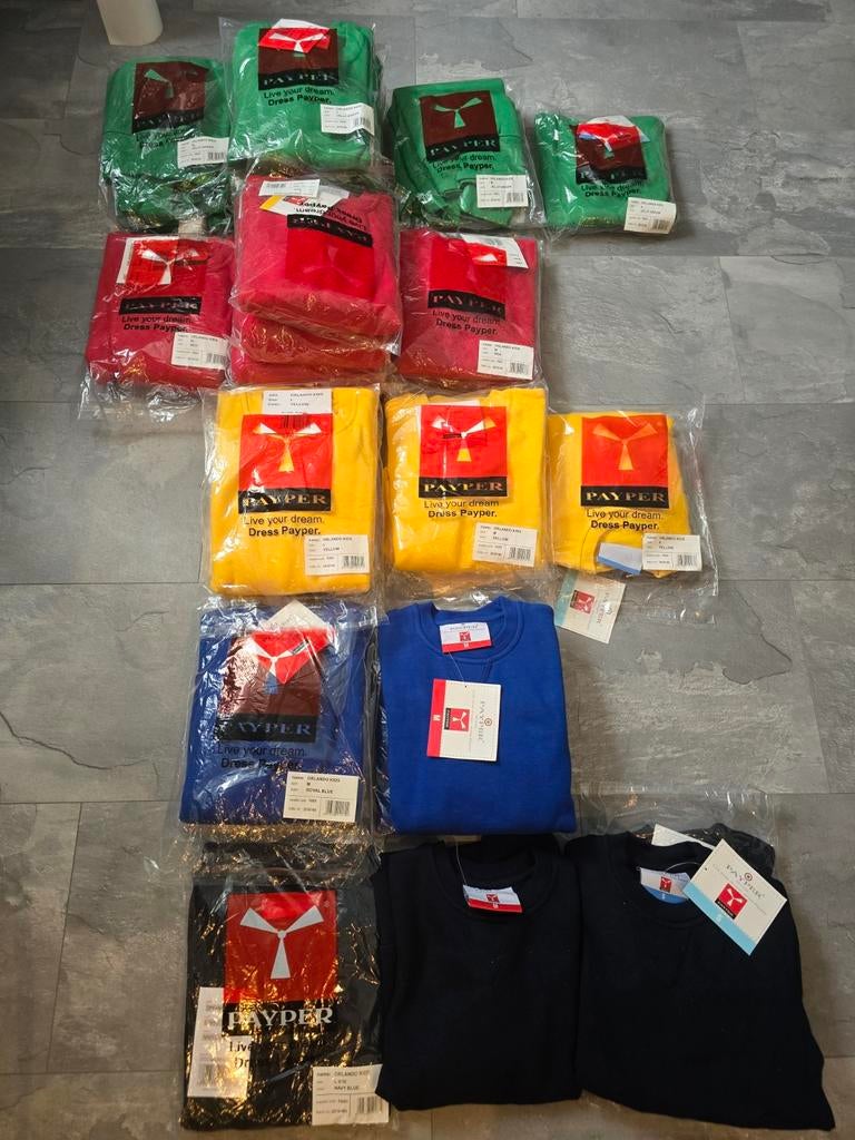 Grote partij kinder bovenkleding, Diversen, Ophalen