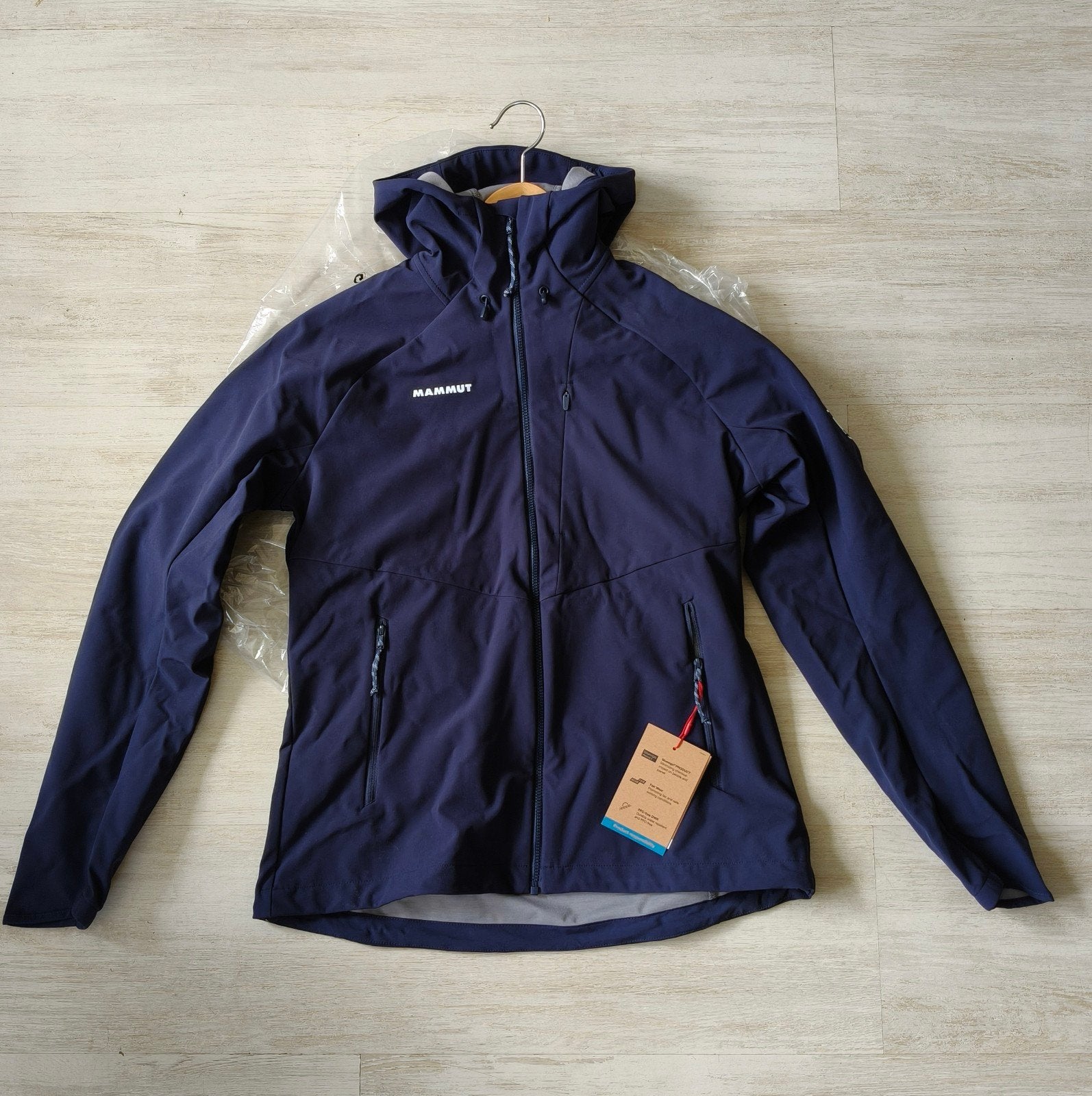 Mammut comfort SO hooded jacket women maat S Nieuw, Verzenden, Nieuw, Jack, Maat 36 (S)