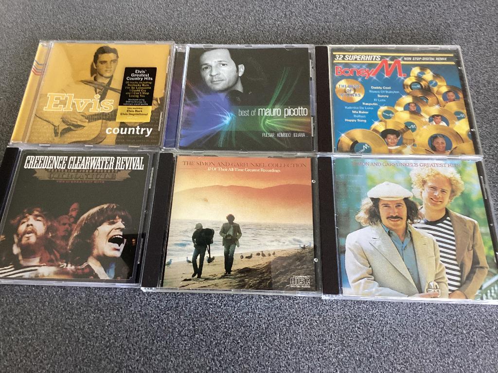 11  Nieuwe CD's   Bijna Gratis Totaal Euro 7,50  excl. verz., Ophalen of Verzenden, 1980 - 1989, Zo goed als nieuw