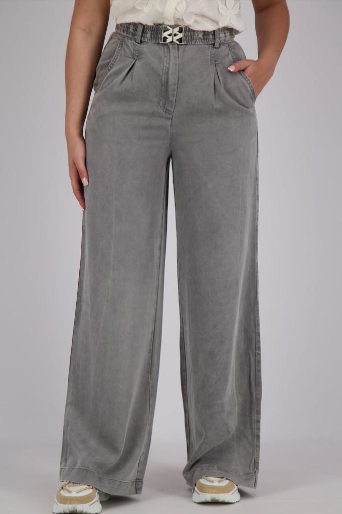 Aaiko Lotty Ten broek maat M grijs, Maat 38/40 (M), Aaiko, Ophalen of Verzenden, Zo goed als nieuw