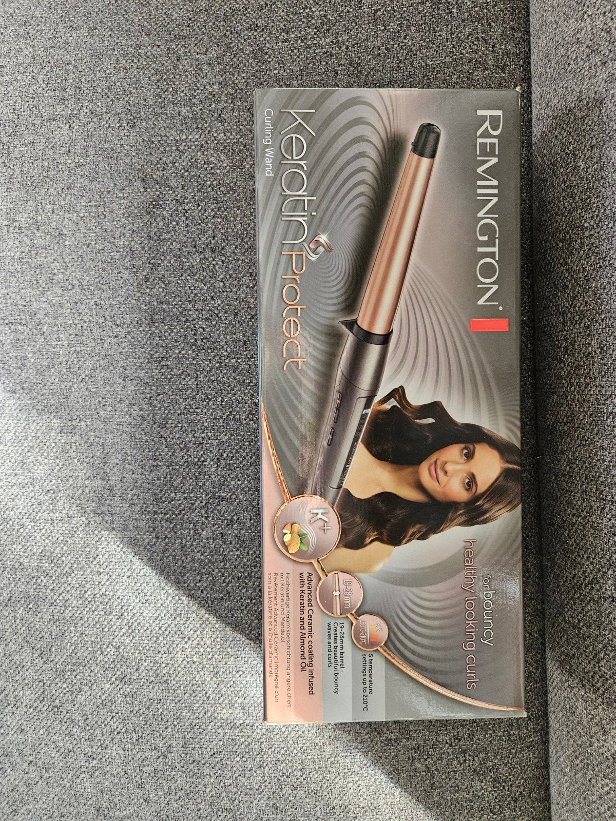 Remington Keratin Protect Krultang - Zo goed als nieuw, Ophalen, Zo goed als nieuw, Krultang of Stijltang