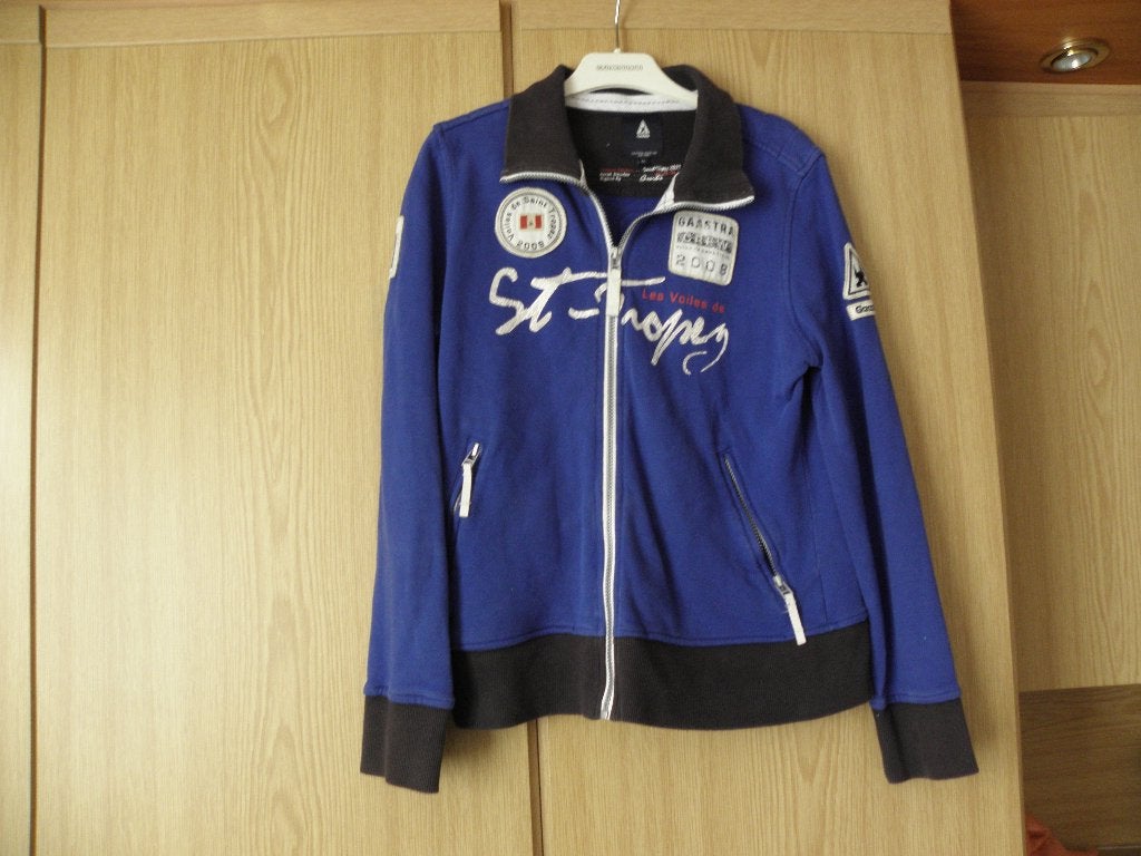 Origineel blauw wit katoenen college vest GAASTRA XL prima, Gaastra, Blauw, Maat 46/48 (XL) of groter, Ophalen of Verzenden