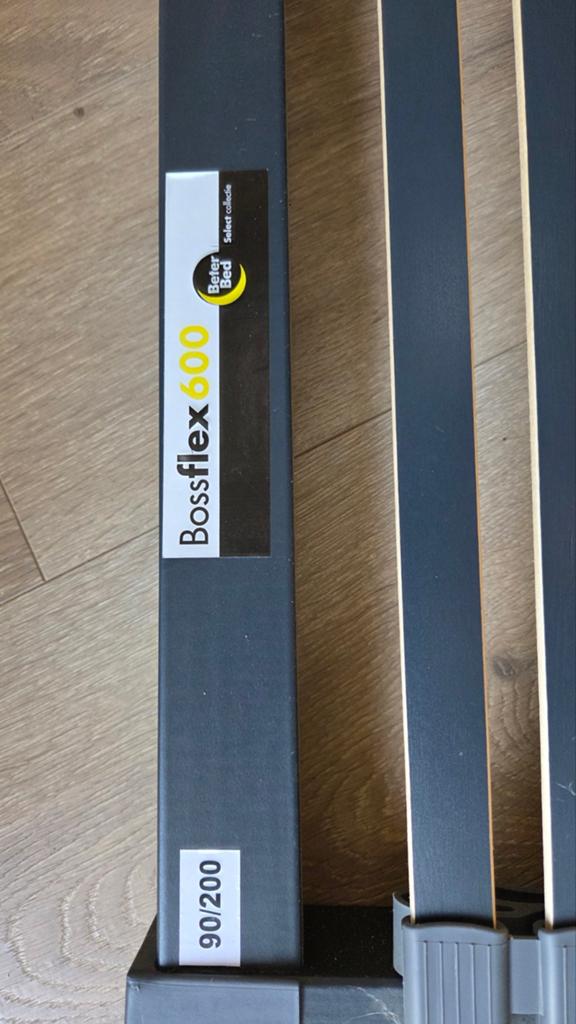 Beter Bed Bossflex 600 lattenbodem 90x200 cm, Ophalen, 90 cm, Eenpersoons, Zo goed als nieuw