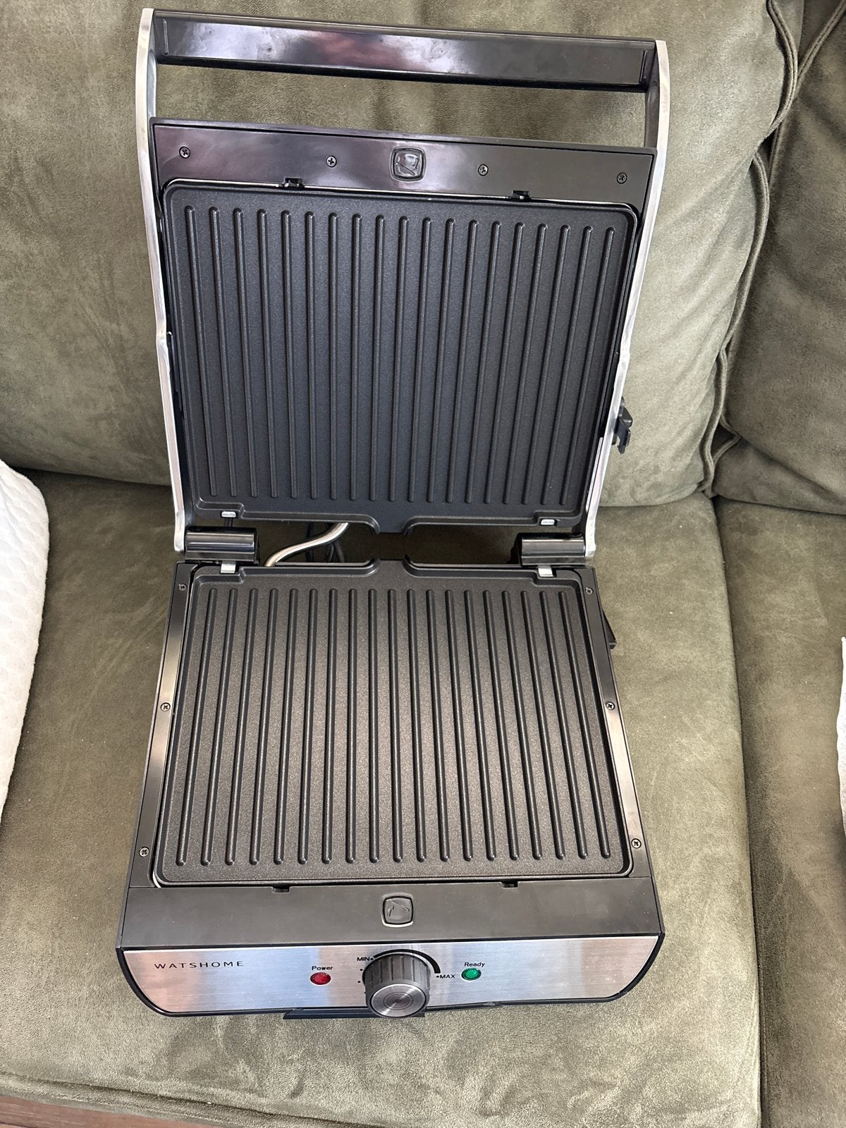 WatsHome Contactgrill / Tafelgrill - nieuw, Witgoed en Apparatuur, Ophalen of Verzenden, Nieuw, Tafelgrill