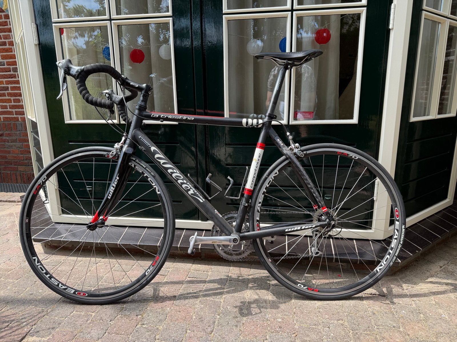 Wilier La Triestina racefiets Shimano 105 carbon voorvork, 28 inch, Gebruikt, Carbon, Heren