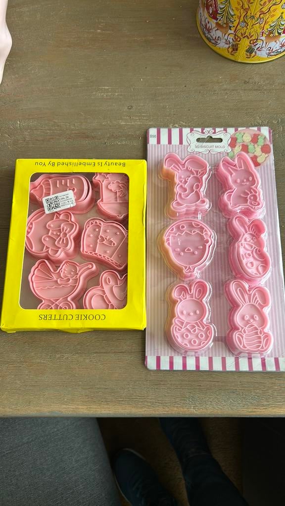 Koekjes uitstekers, Ophalen of Verzenden, Zo goed als nieuw, Bakvorm