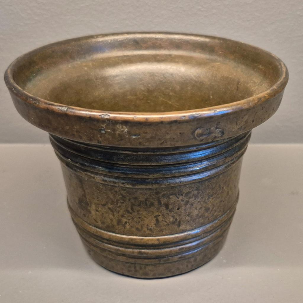 18de eeuwse bronzen Vijzel, Antiek en Kunst, Ophalen of Verzenden