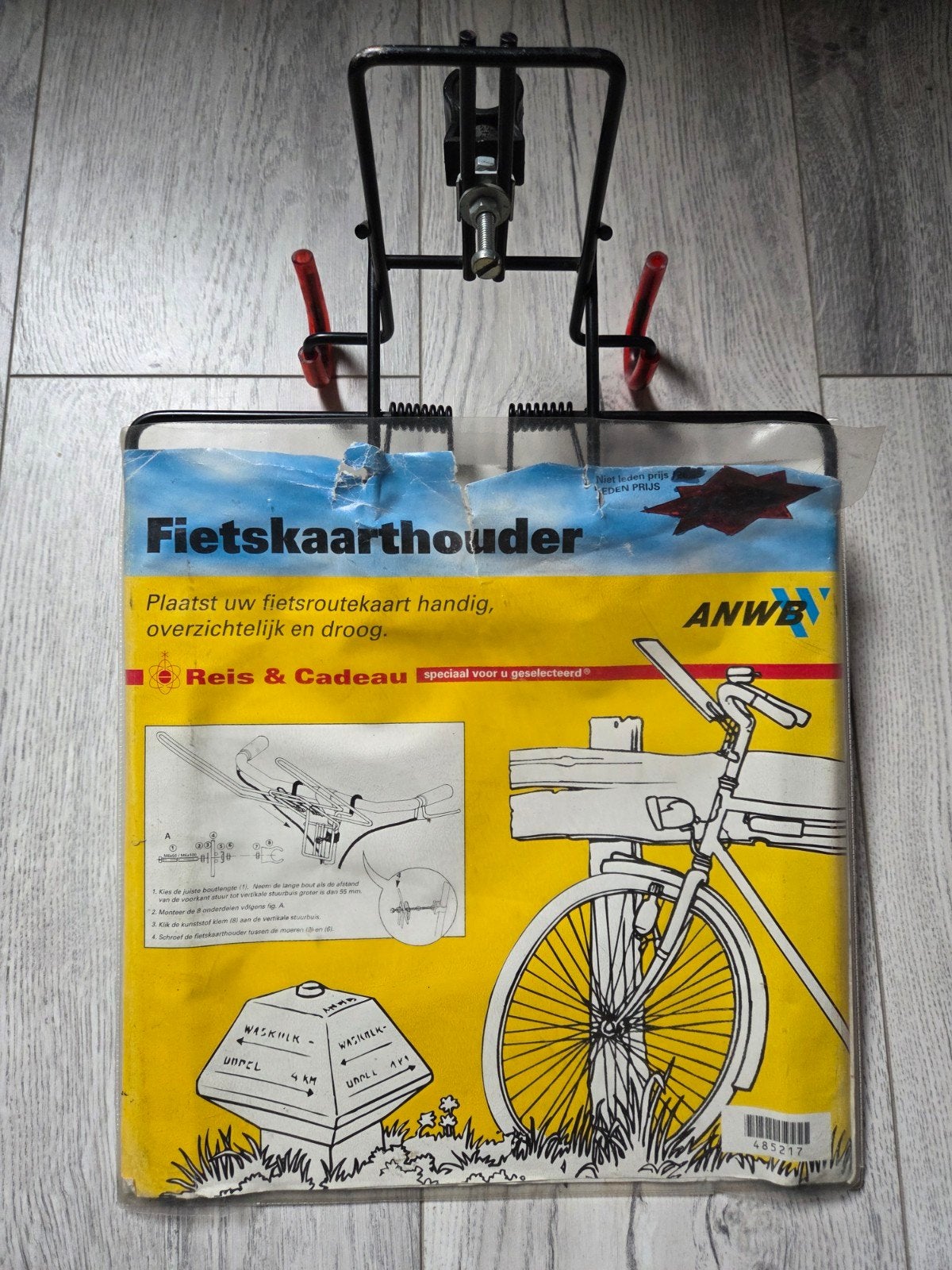 Vintage ANWB fietskaarthouder - Nieuw in verpakking, Ophalen of Verzenden, Nieuw, ANWB