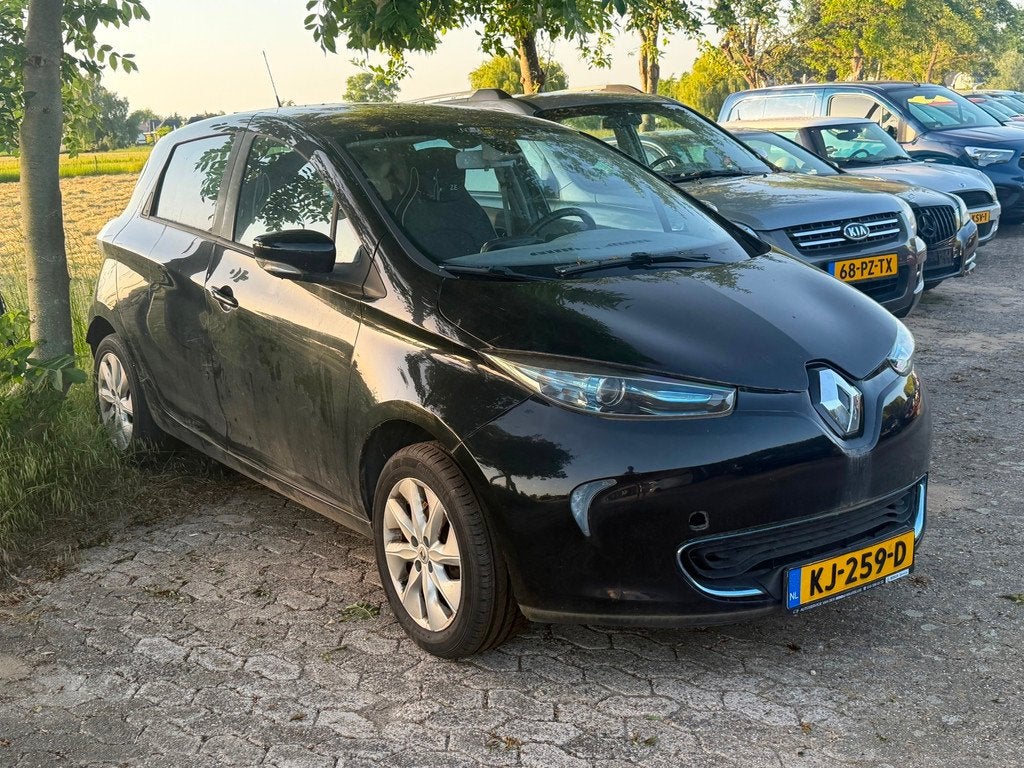 Renault ZOE Q210 Zen GEEN ACCUPAKKET Quickcharge aanwezig Ai, Auto's, Renault, Stof, Gebruikt, Zwart, 360 min