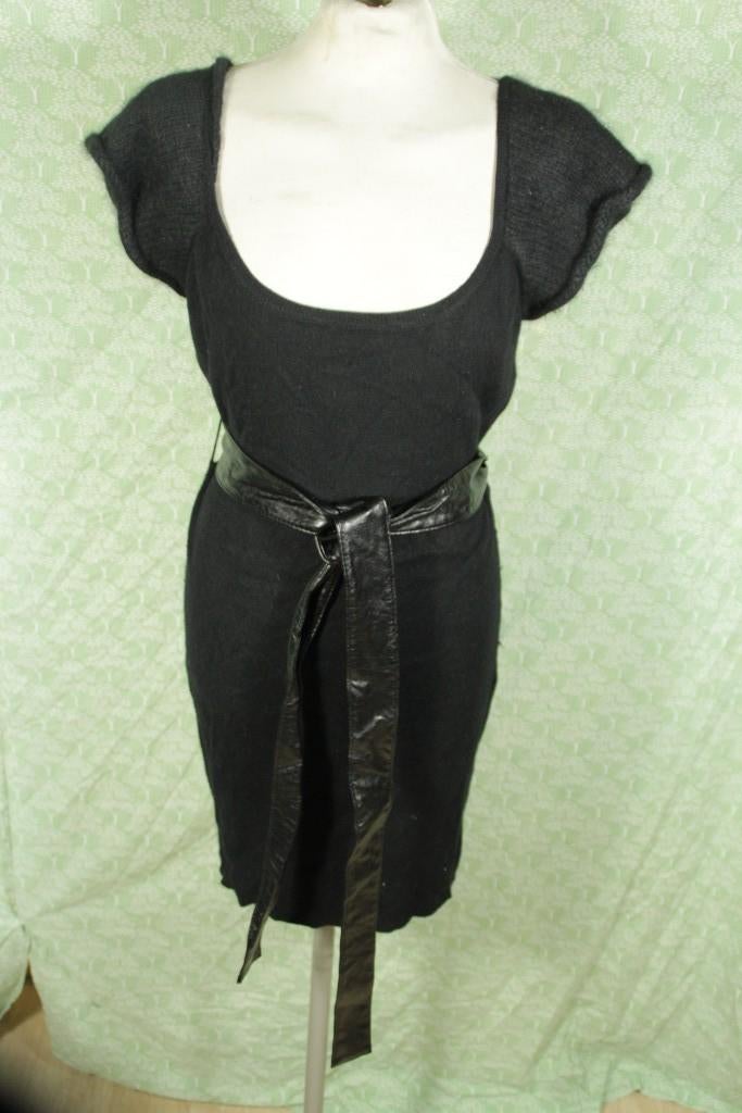 Zwarte jurk.Angorawol.Mt S.Merk Supertrash, ., Zwart, Ophalen of Verzenden, Zo goed als nieuw