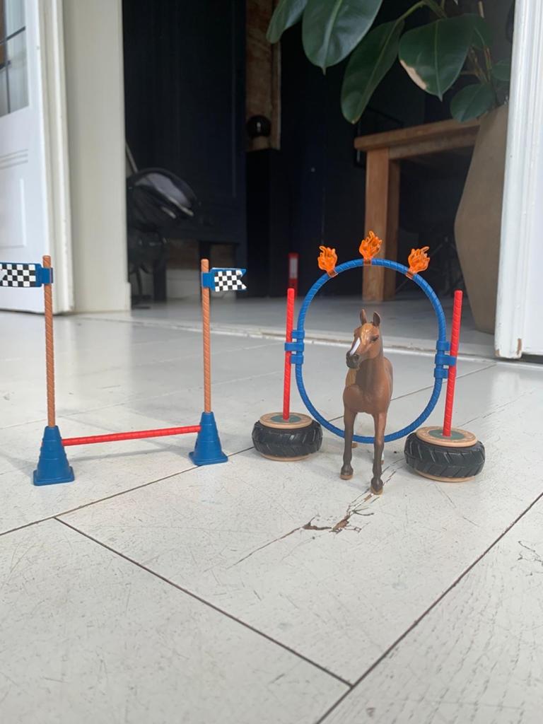 Schleich paardenset, Ophalen of Verzenden, Zo goed als nieuw, Jongen of Meisje