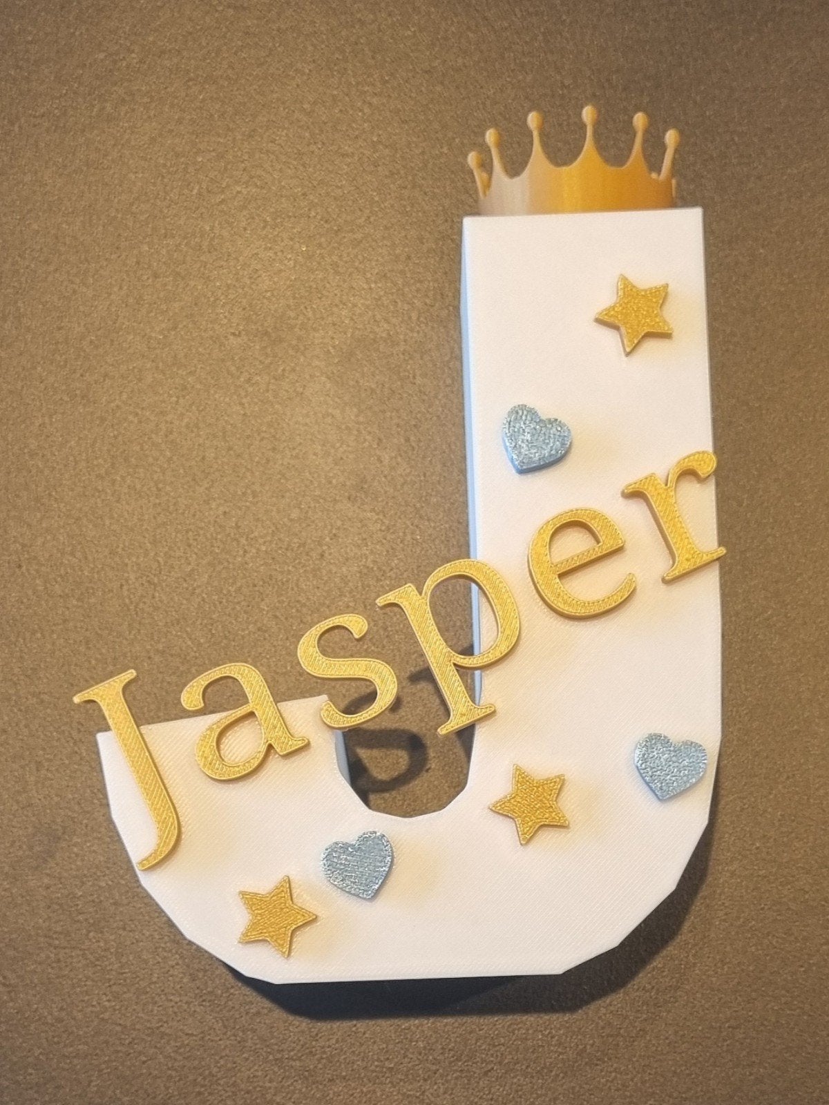 Gepersonaliseerde Letter met Naam - Wanddecoratie, Ophalen of Verzenden, Nieuw, Kraamcadeau