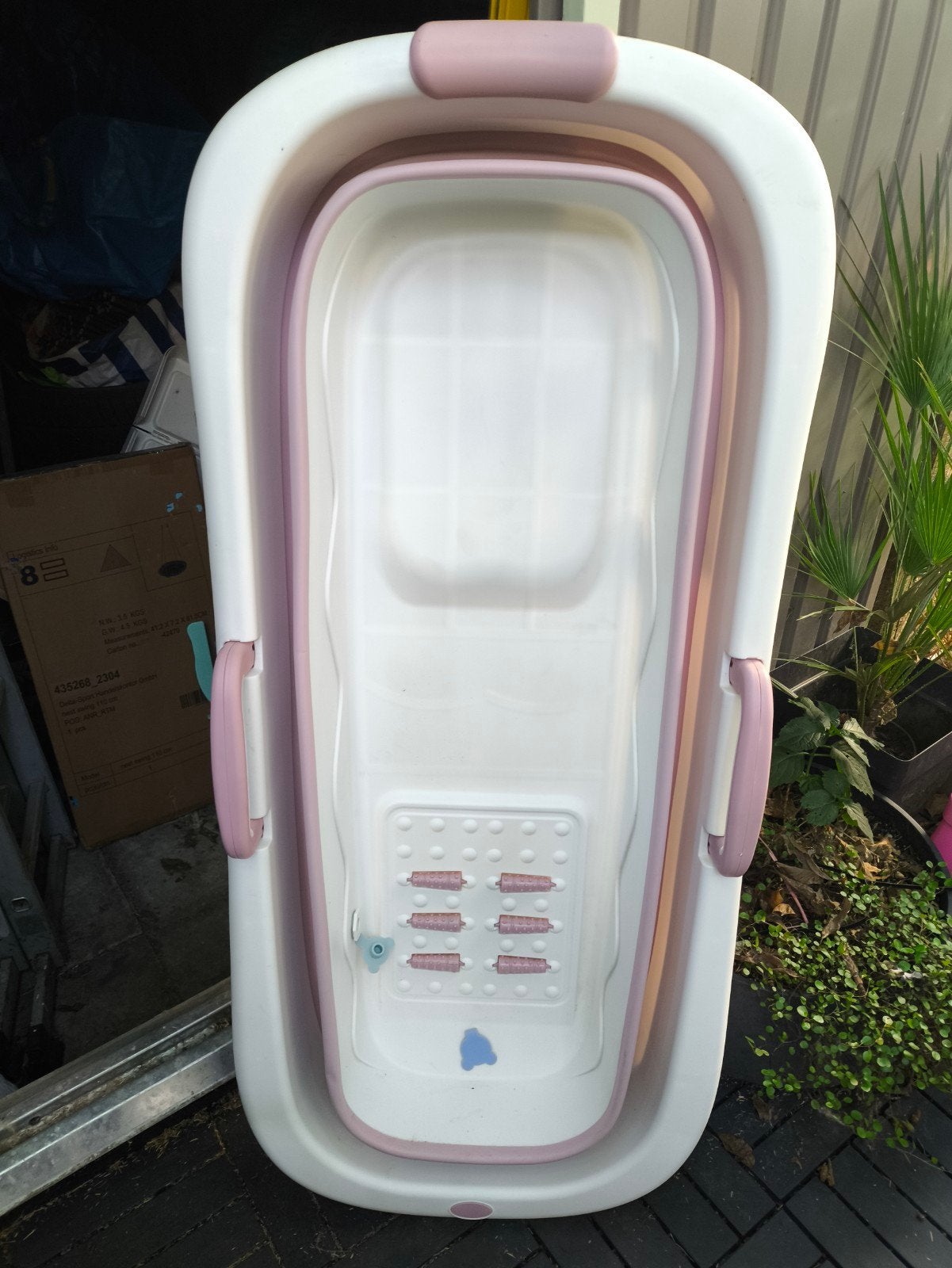 Opvouwbaar zitbad voor volwassenen - Roze - 138cm, Ophalen, Nieuw
