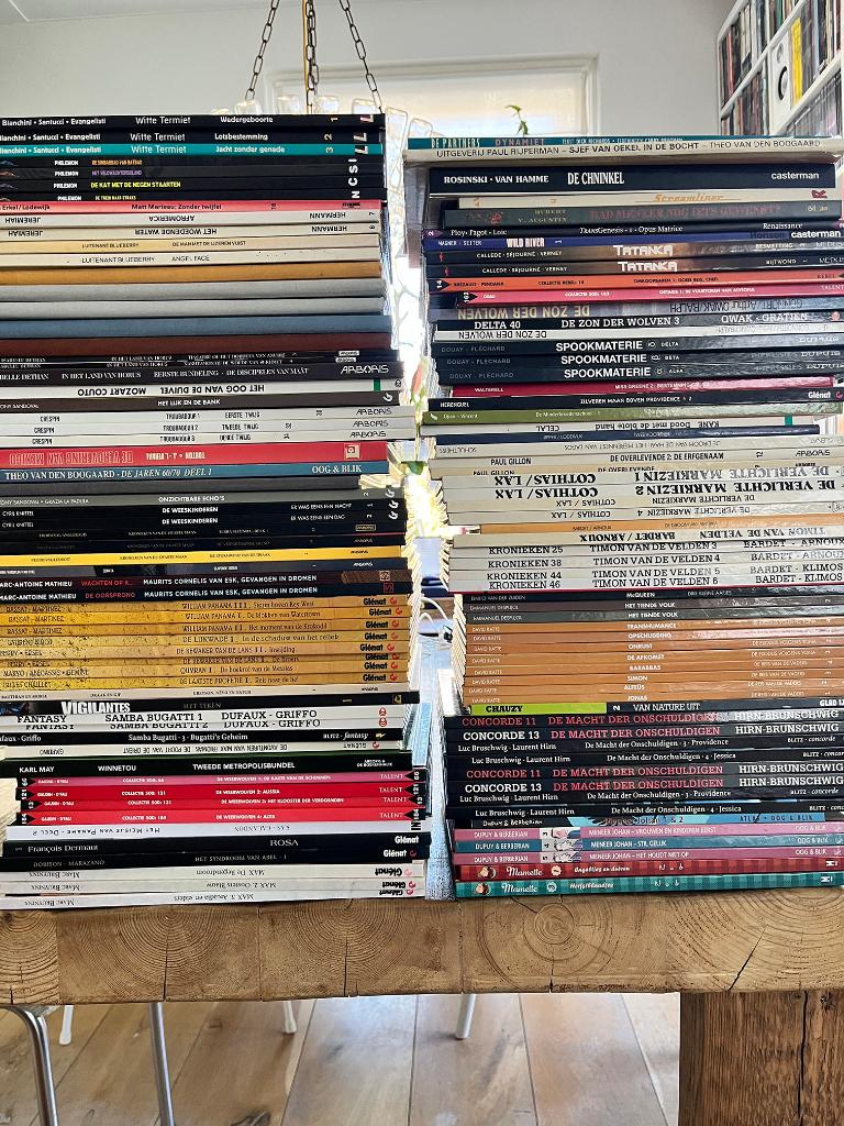 Verzameling hardcover strips, Meerdere stripboeken, Ophalen, Zo goed als nieuw