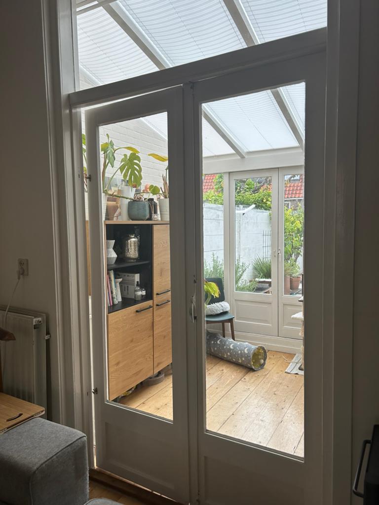 En suite deur in perfecre staat, Doe-het-zelf en Verbouw, Deuren en Horren, Ophalen, Binnendeur, Zo goed als nieuw, Vouwdeur