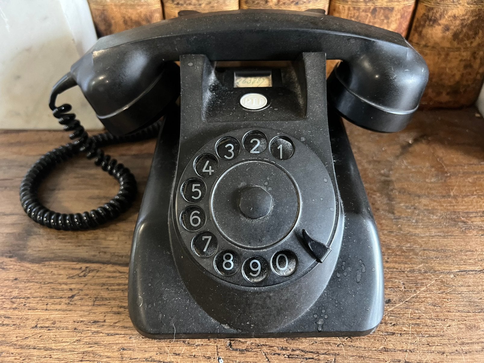 OUDE TELEFOON BAKELIET PTT, Ophalen of Verzenden