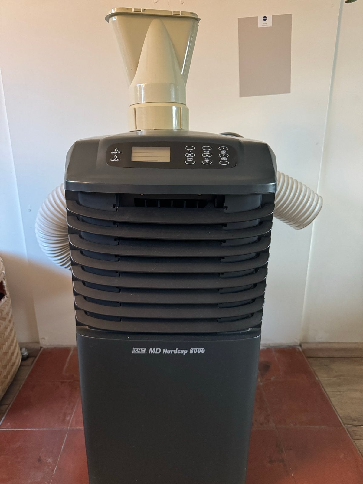 Mobiele airco SMC MD Nordcap 8000, Ophalen, Gebruikt, Minder dan 60 m³, 3 snelheden of meer