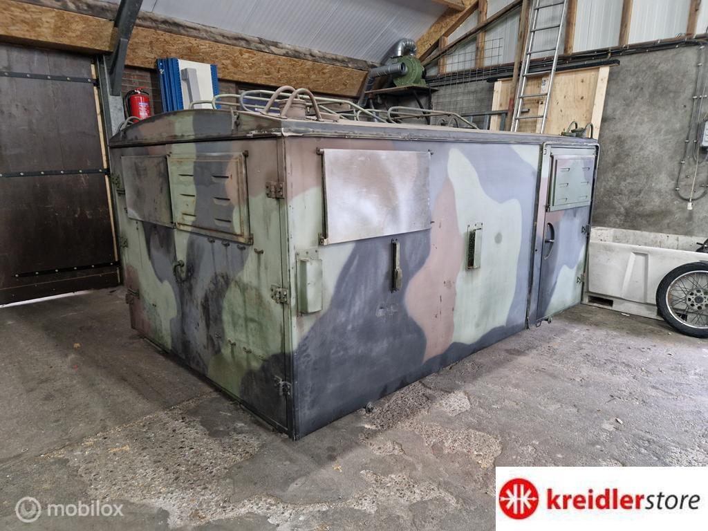 Unimog Woon unit afneembaar zeer mooi afgewerkt van binnen, Caravans en Kamperen, Overige merken, Unimog, Unimog, Bedrijf