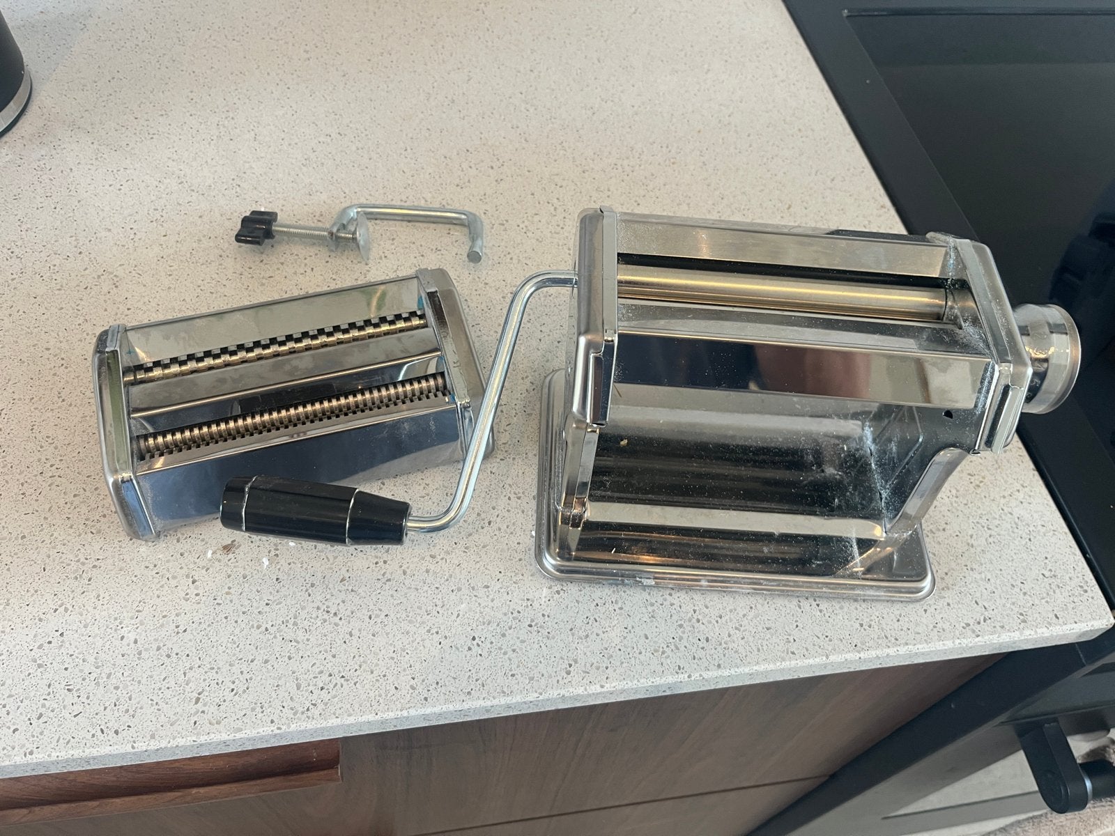 Kitchenz Pastamachine - Maak zelf heerlijke pasta!, Ophalen of Verzenden, Gebruikt