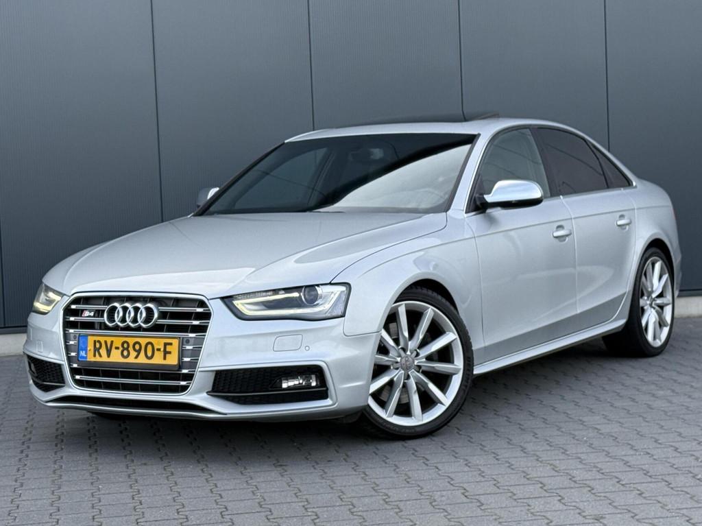 Audi S4 3.0 TFSI Quattro 333PK Schuifdak - Carbon - Bang & O, Auto's, Audi, Bedrijf, Te koop, S4, 4x4, ABS, Achteruitrijcamera