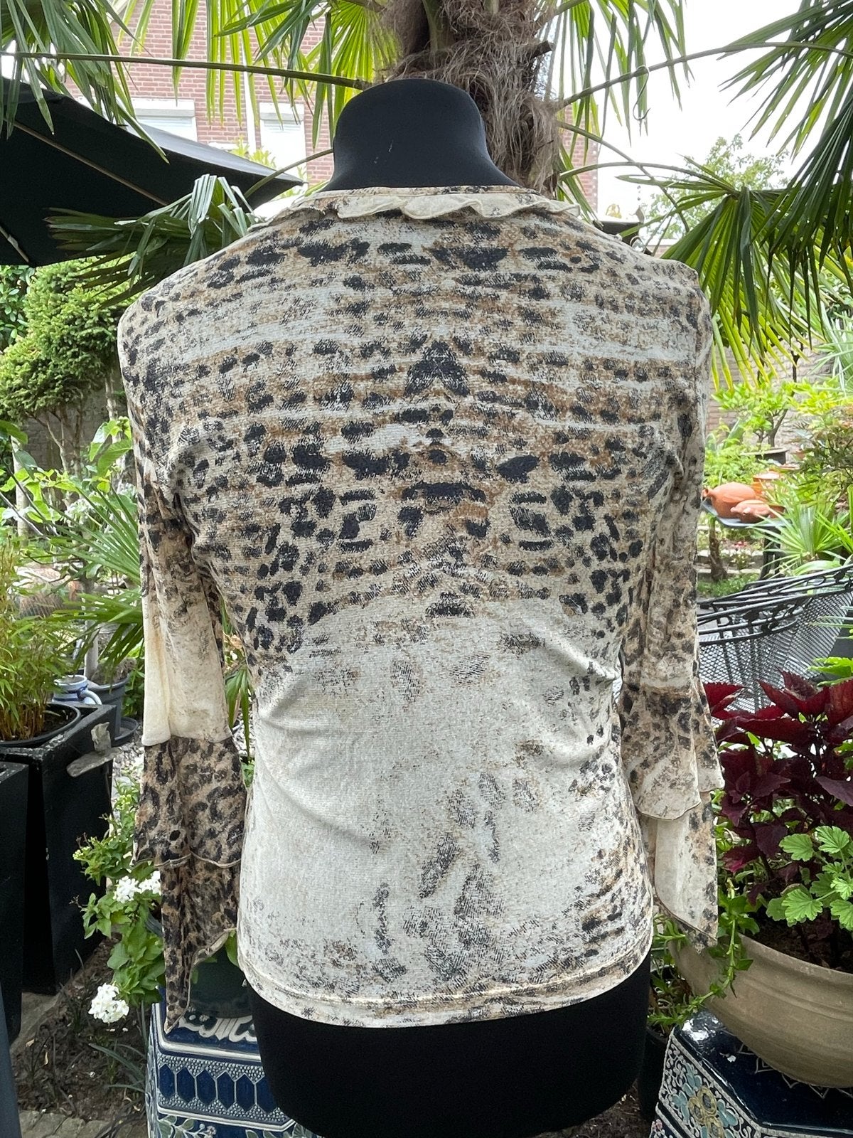 Feestelijke blouse van Nice Connection. Maat 42. NIEUW!, Ophalen of Verzenden, Nieuw, Maat 42/44 (L), Meerkleurig