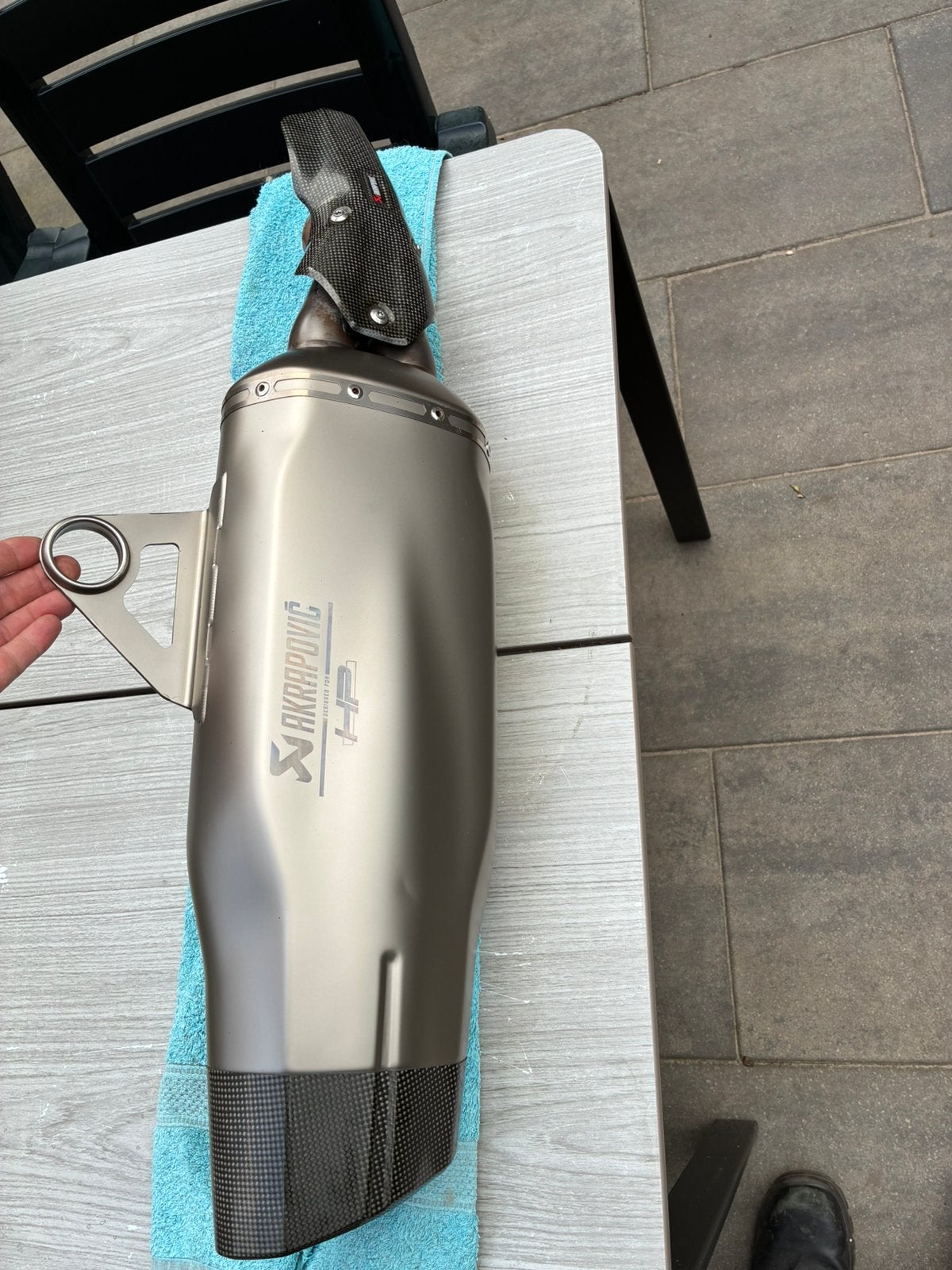 Bmw r1250gs aktapovic hp uitlaat demper, Ophalen of Verzenden