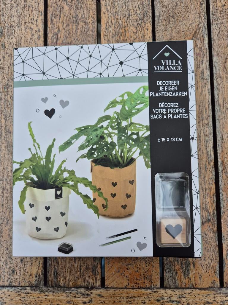 Planten zakken decoreren, Ophalen of Verzenden