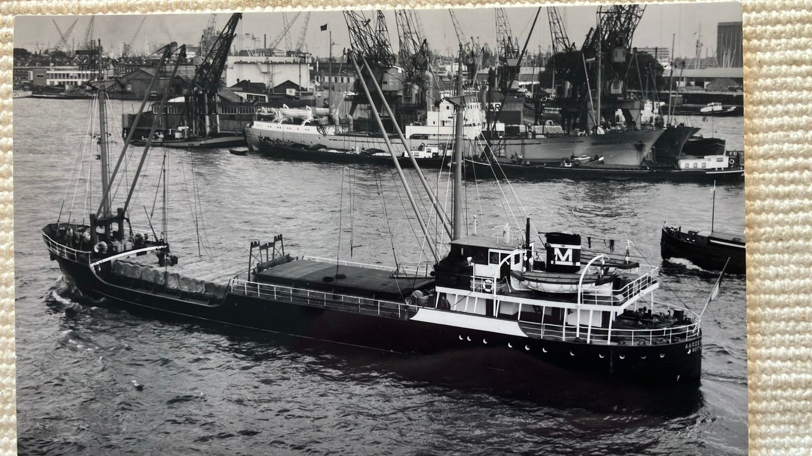 Rotterdam Haven AARDENBURGH ('38) Müller, Ophalen of Verzenden, 1940 tot 1960, Zuid-Holland