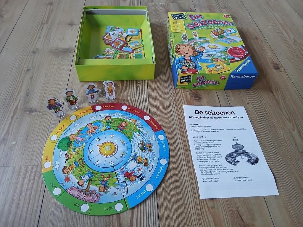 De seizoenen, Ravensburger spel, zgan, Ophalen of Verzenden, Zo goed als nieuw