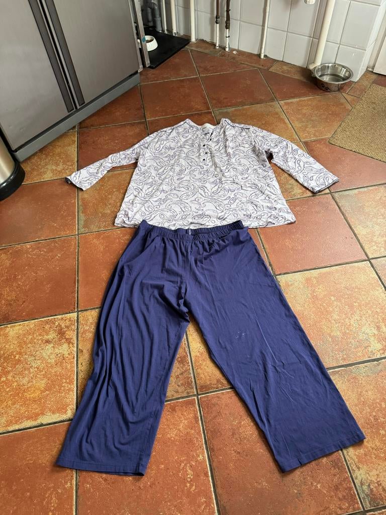 Ringella Pyjama Maat 50 - Comfortabele Nachtkleding, Kleding | Dames, Ophalen of Verzenden, Zo goed als nieuw, Maat 46/48 (XL) of groter