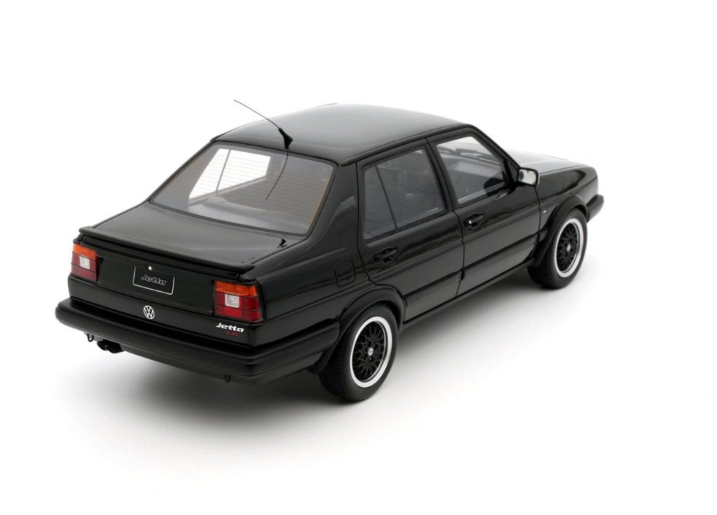 VW Jetta MK2 1987 Zwart OTTO MOBILE SCHAAL 1/18 OT1021, Verzenden, Nieuw, Auto, OttOMobile