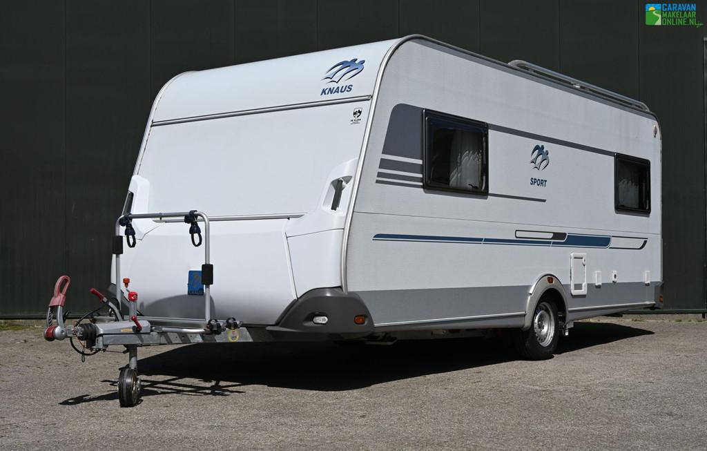 Knaus Sport 500 EU |Mover|Zakluifel, Rondzit, Bedrijf, Kachel, 5 tot 6 meter