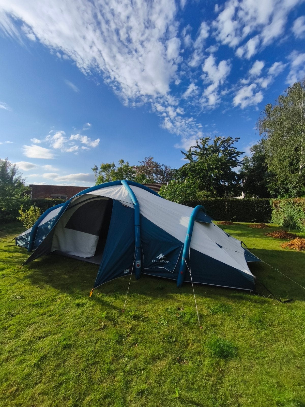 Quechua Air Seconds 8.4 Fresh & Black 8-persoons tent, Ophalen, Gebruikt, Meer dan 6