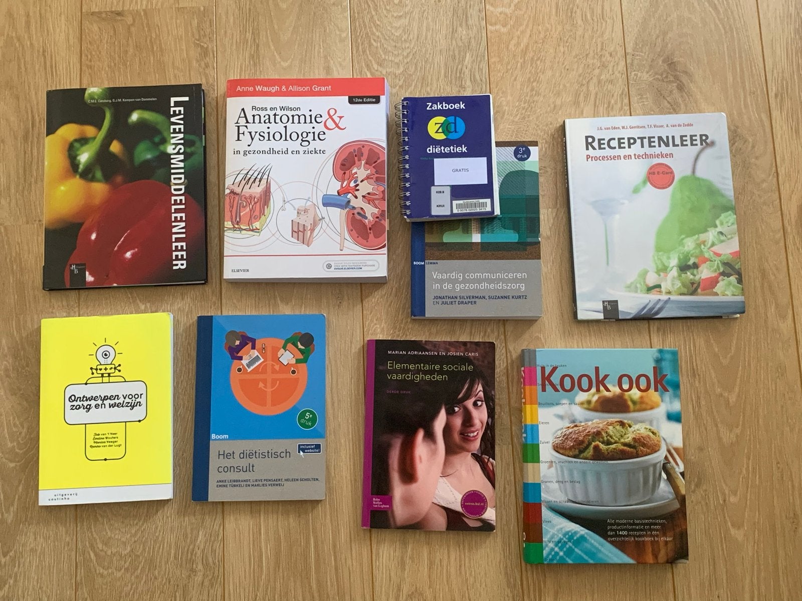 Studieboeken HAN Voeding en Diëtetiek (ook los), Ophalen, Beta, Gelezen, HBO