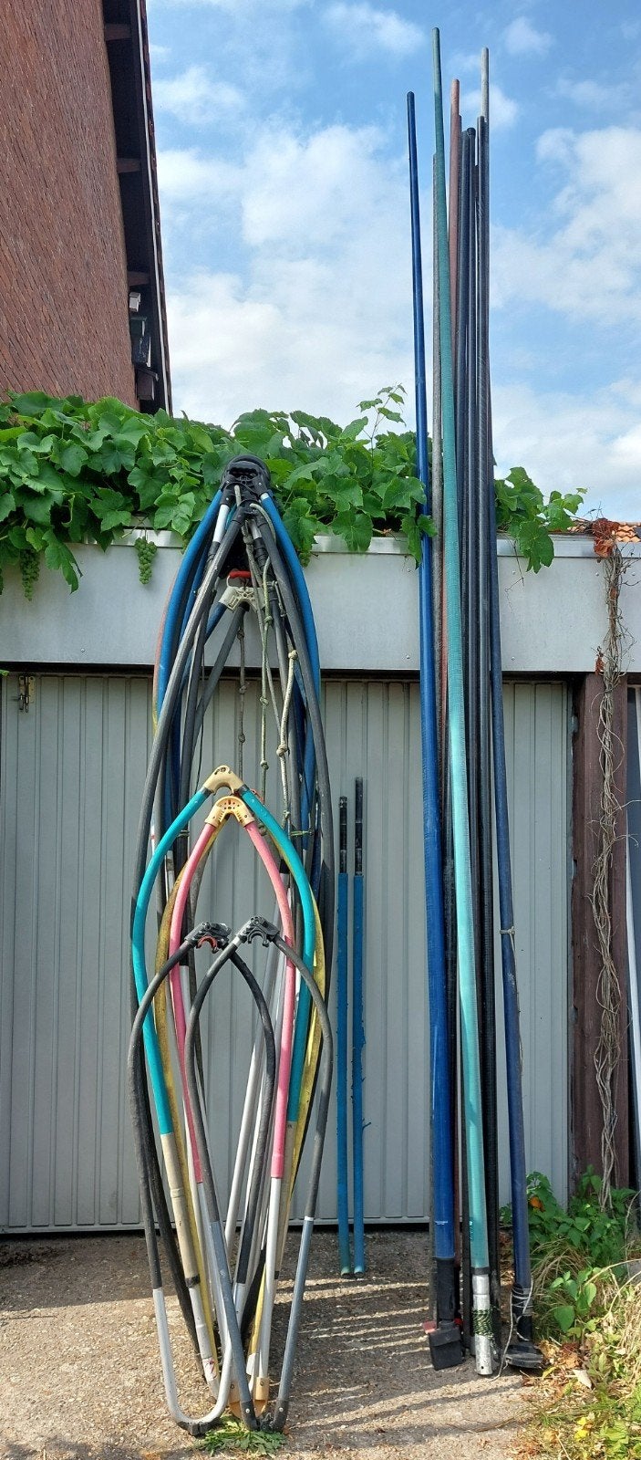 Diverse windsurf gieken en masten - Gebruikt, Watersport en Boten, Windsurfen, Ophalen, Gebruikt, Overige merken, Giek