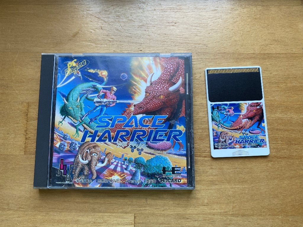 Space harrier pc engine, 1 speler, Racen en Vliegen, Ophalen of Verzenden, Zo goed als nieuw