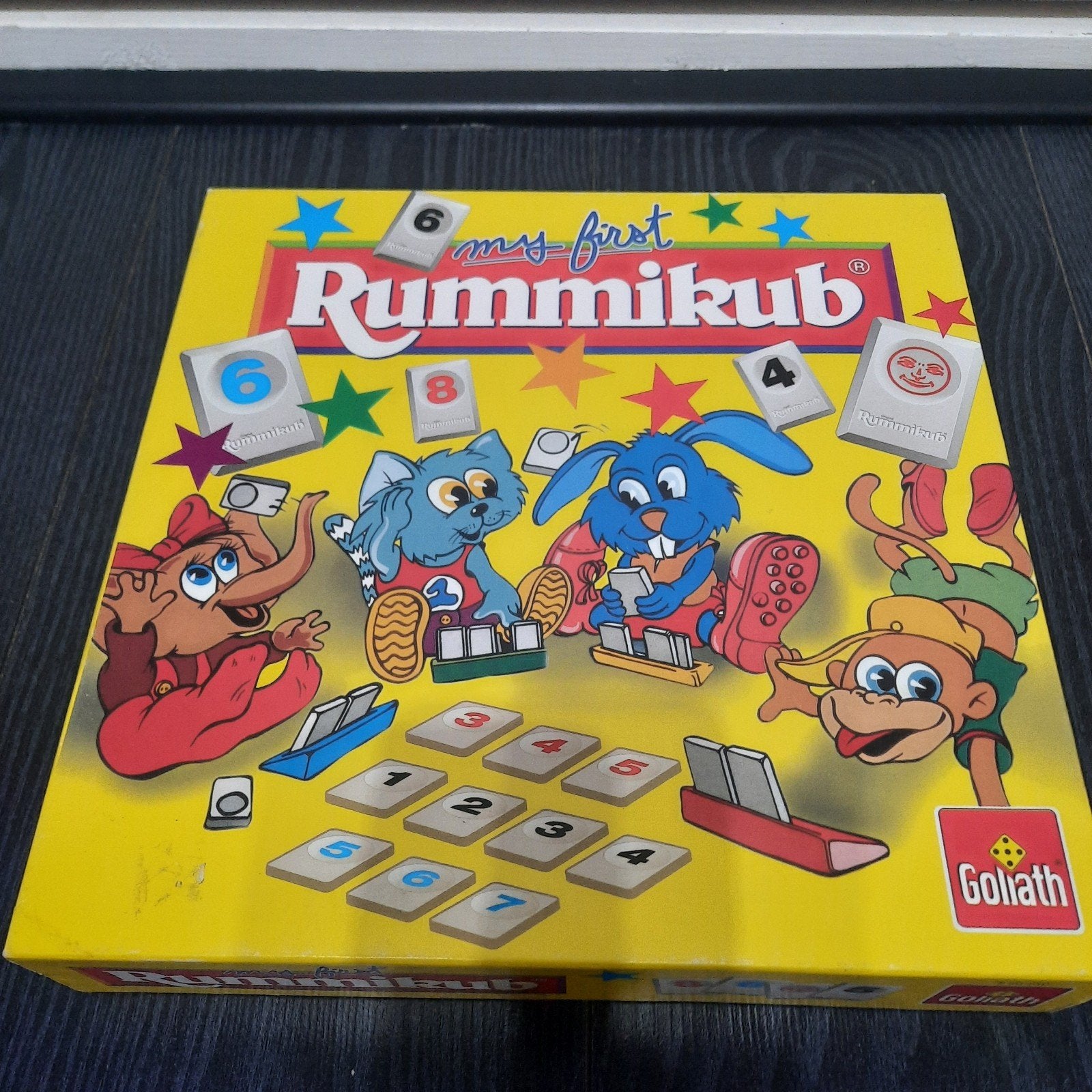 My First Rummikub - Educatief Cijferspel voor Kinderen, Drie of vier spelers, Ophalen, Gebruikt, Goliath