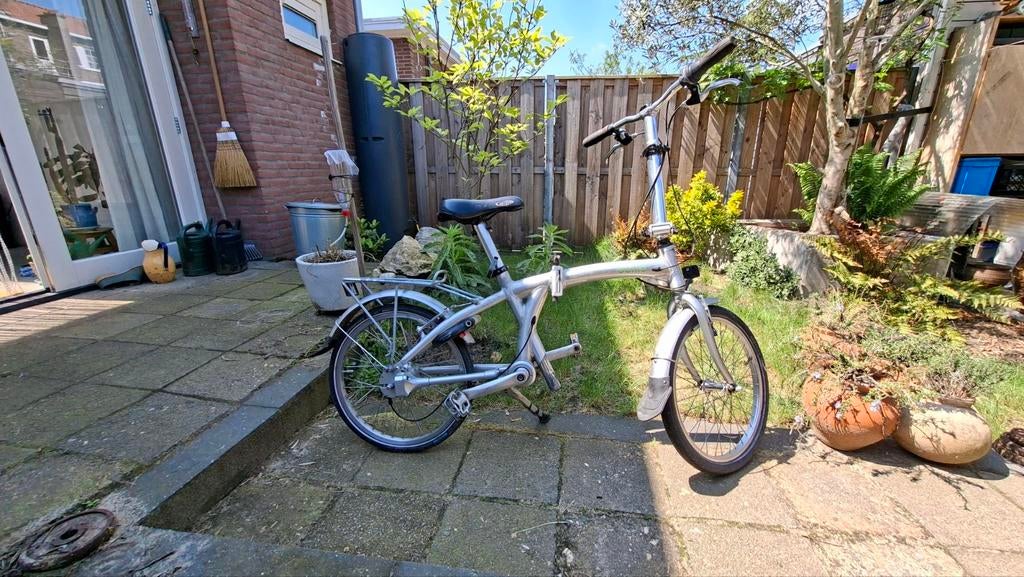 Beixo vouwfiets met cardanaandrijving, Ophalen, Gebruikt, 16 tot 18 inch, Versnellingen