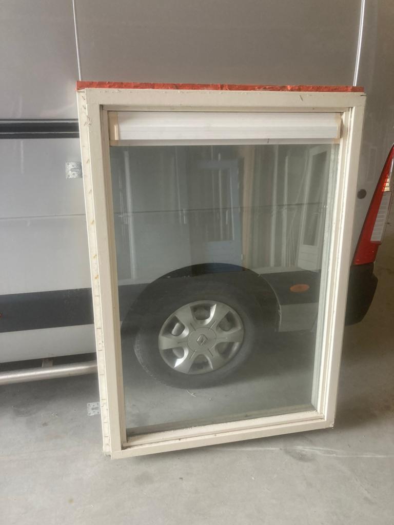 Hardhouten kozijn 103*148, Tuin en Terras, Ophalen, 1 tot 2 meter, Minder dan 3 meter, Zo goed als nieuw