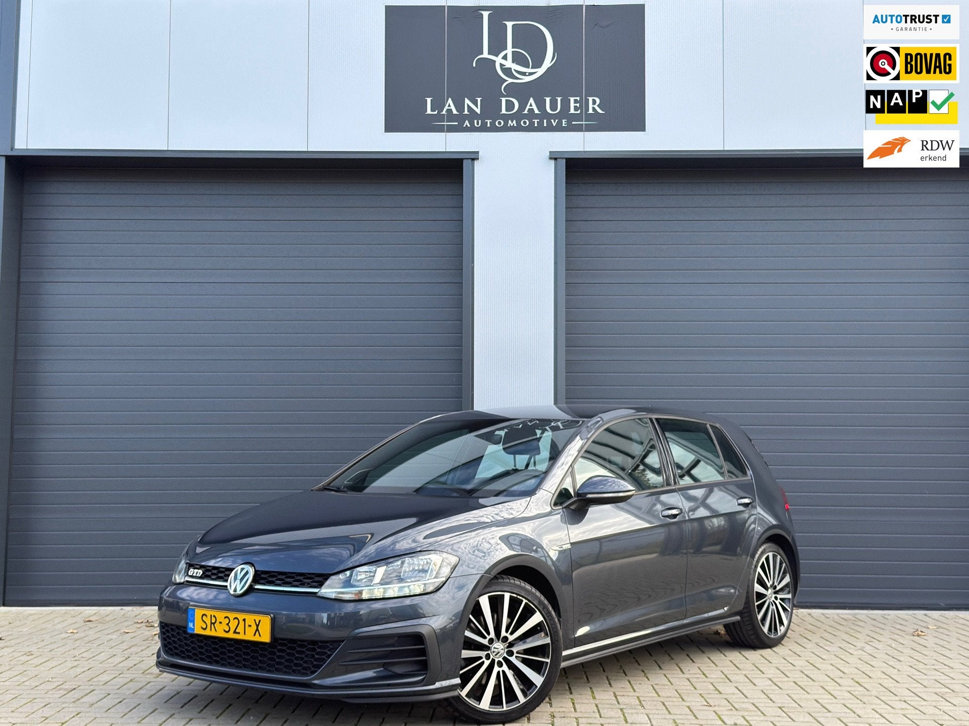 Volkswagen Golf 2.0 GTD / DSG / NAP / CARPLAY / NAP /, Automatische klimaatregeling, Gebruikt, Euro 6, Blauw