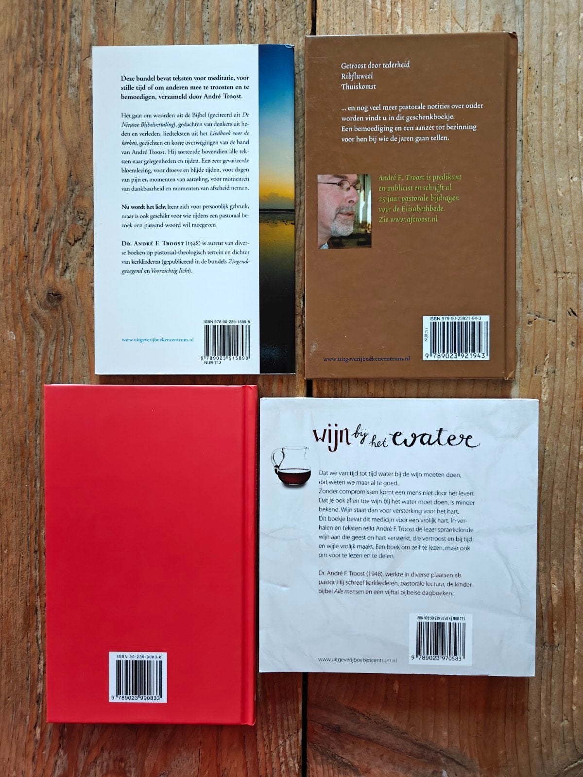 4 Boeken van Andre F. Troost., Boeken, Ophalen of Verzenden, Zo goed als nieuw